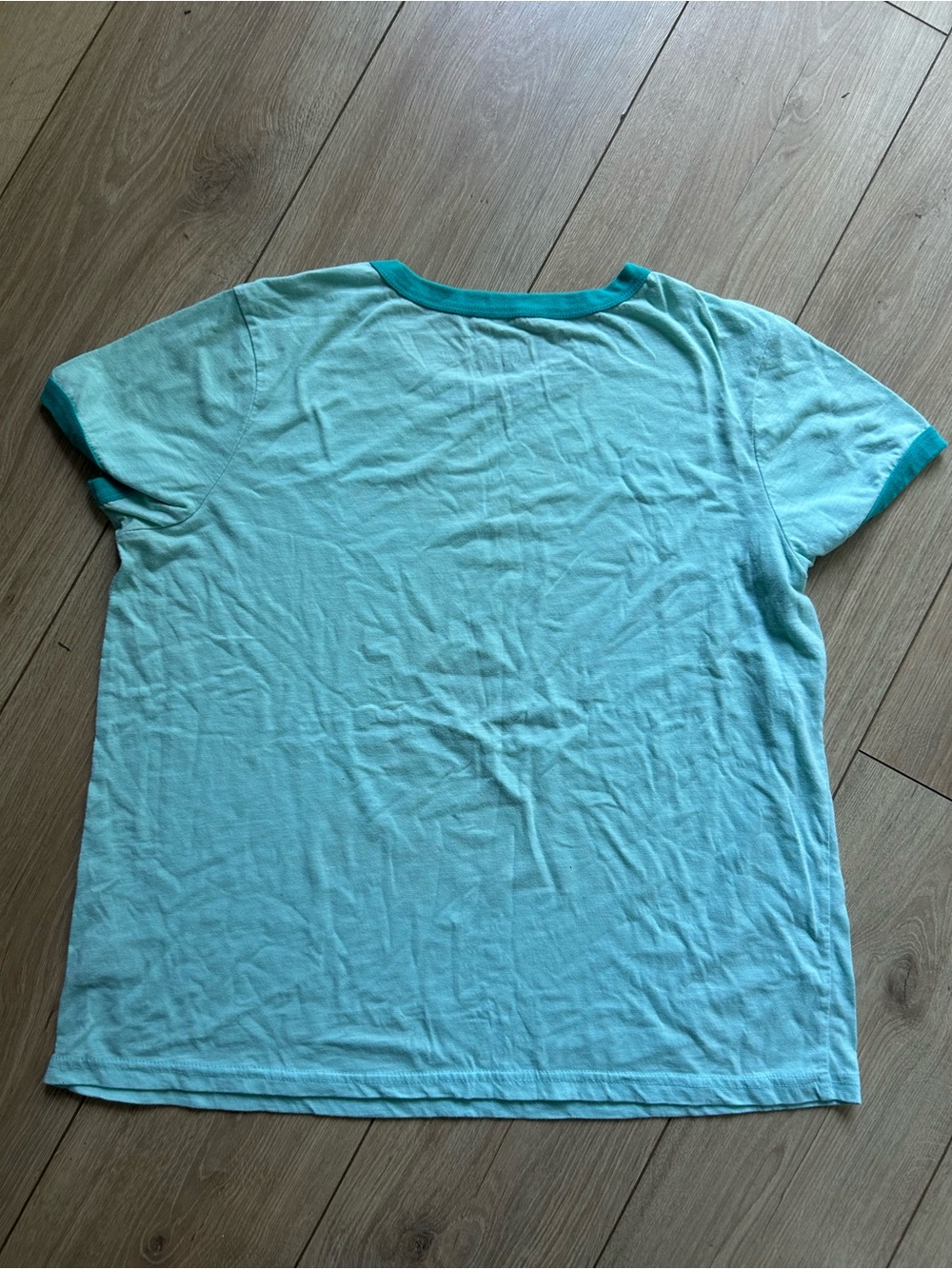 Disney Turquoise Aladdin Graphic Ringer Tee - Picture 3 of 3